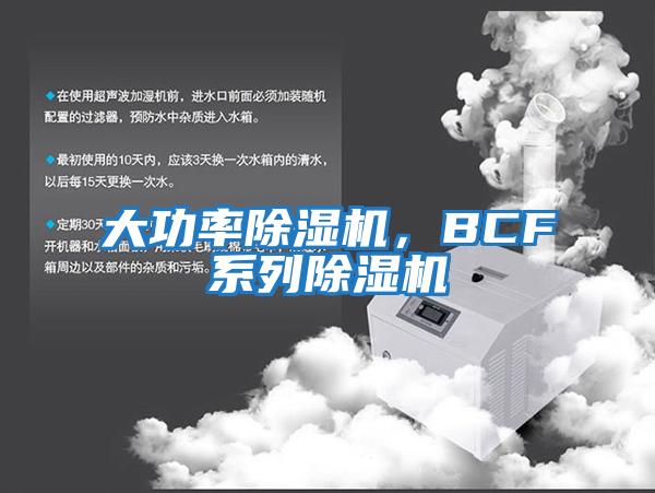 大功率除濕機(jī)，BCF系列除濕機(jī)