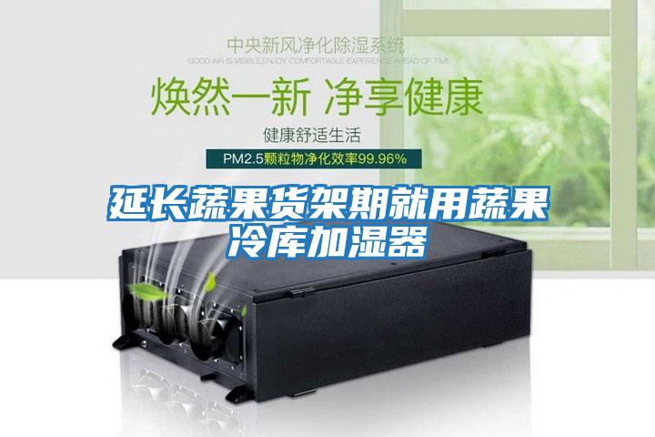 延長蔬果貨架期就用蔬果冷庫加濕器