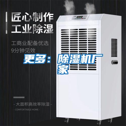 更多：除濕機廠家