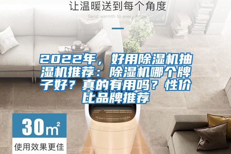 2022年，好用除濕機抽濕機推薦：除濕機哪個牌子好？真的有用嗎？性價比品牌推薦