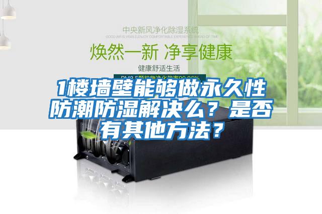 1樓墻壁能夠做永久性防潮防濕解決么？是否有其他方法？