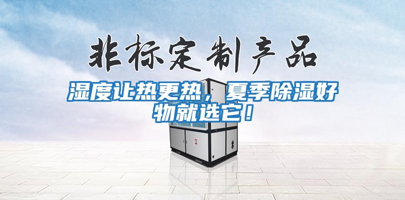 濕度讓熱更熱，夏季除濕好物就選它！