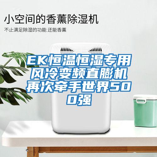 EK恒溫恒濕專用風(fēng)冷變頻直膨機(jī)再次牽手世界500強(qiáng)