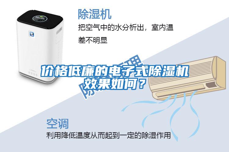 價(jià)格低廉的電子式除濕機(jī)效果如何？