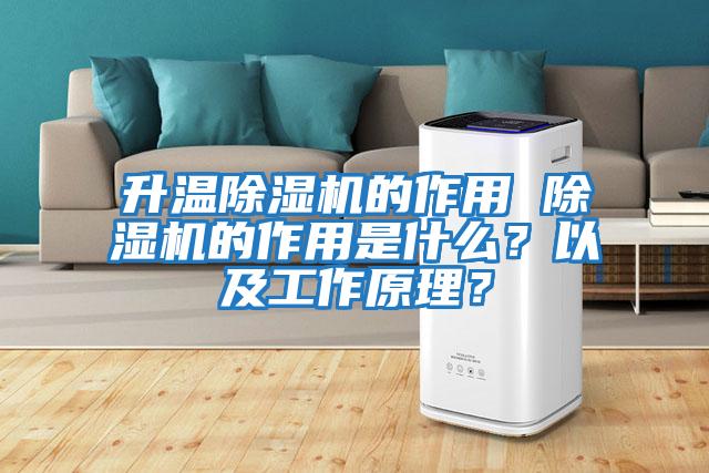 升溫除濕機的作用 除濕機的作用是什么？以及工作原理？