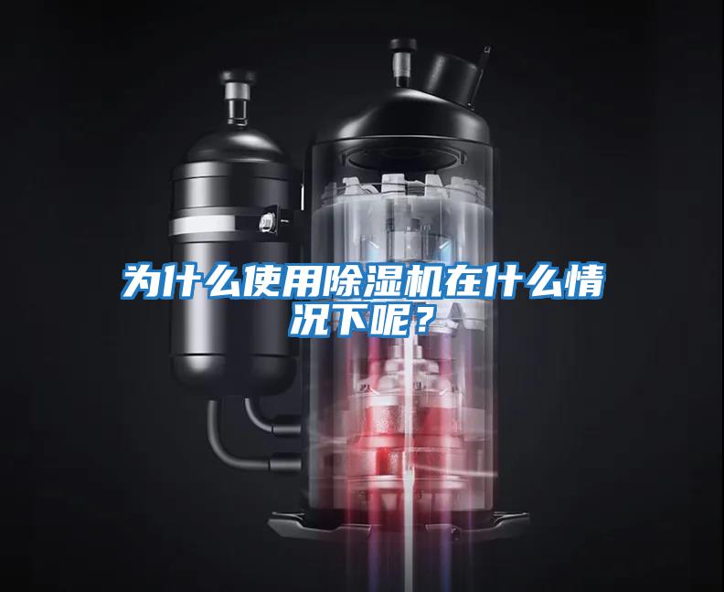 為什么使用除濕機在什么情況下呢？