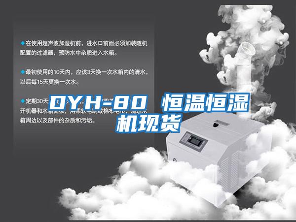 DYH-80 恒溫恒濕機(jī)現(xiàn)貨