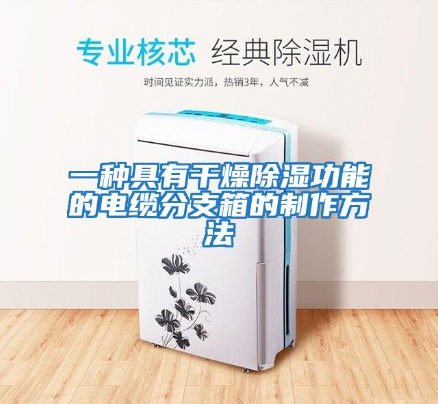 一種具有干燥除濕功能的電纜分支箱的制作方法