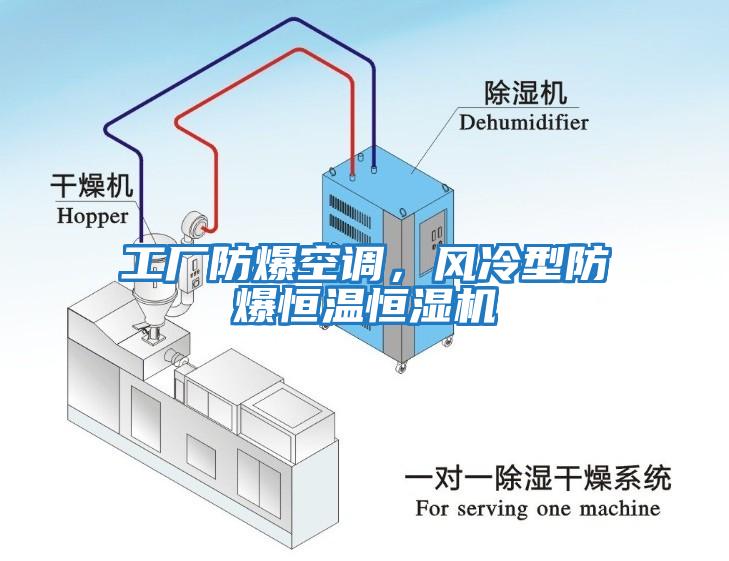 工廠防爆空調(diào)，風(fēng)冷型防爆恒溫恒濕機(jī)