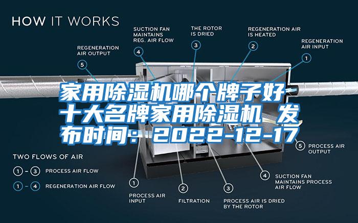 家用除濕機(jī)哪個牌子好 十大名牌家用除濕機(jī) 發(fā)布時間：2022-12-17