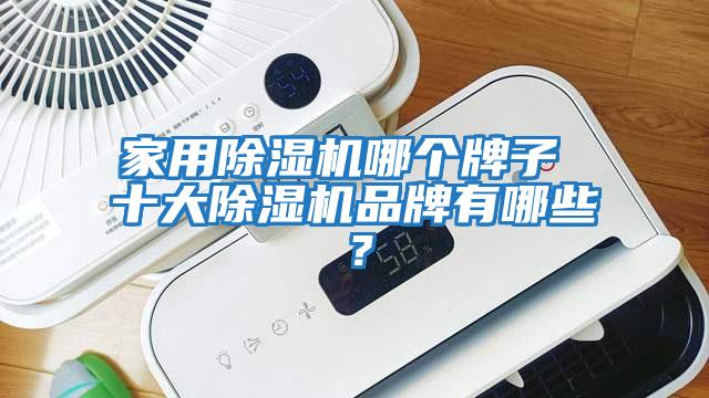 家用除濕機哪個牌子 十大除濕機品牌有哪些？