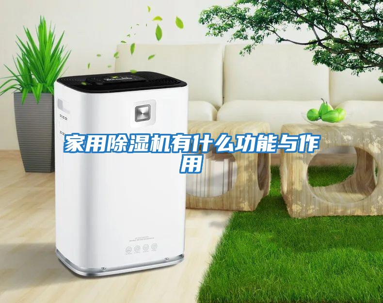 家用除濕機有什么功能與作用