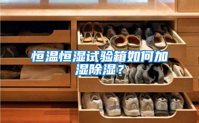 恒溫恒濕試驗(yàn)箱如何加濕除濕？