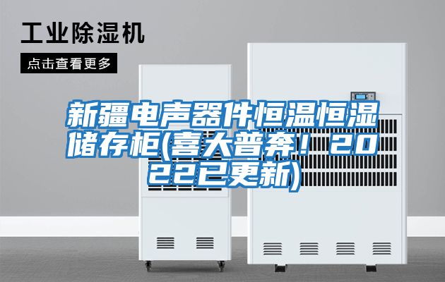 新疆電聲器件恒溫恒濕儲(chǔ)存柜(喜大普奔！2022已更新)