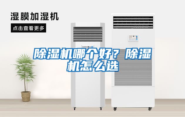 除濕機哪個好？除濕機怎么選