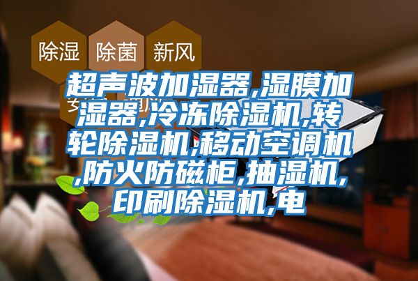 超聲波加濕器,濕膜加濕器,冷凍除濕機,轉輪除濕機,移動空調(diào)機,防火防磁柜,抽濕機,印刷除濕機,電