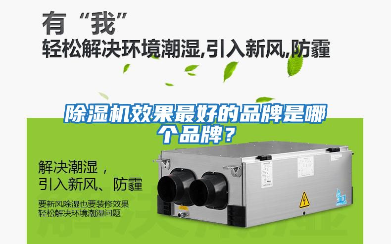 除濕機效果最好的品牌是哪個品牌？