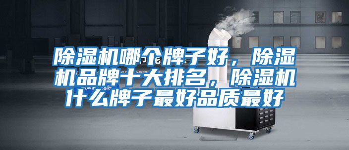 除濕機哪個牌子好，除濕機品牌十大排名，除濕機什么牌子最好品質(zhì)最好