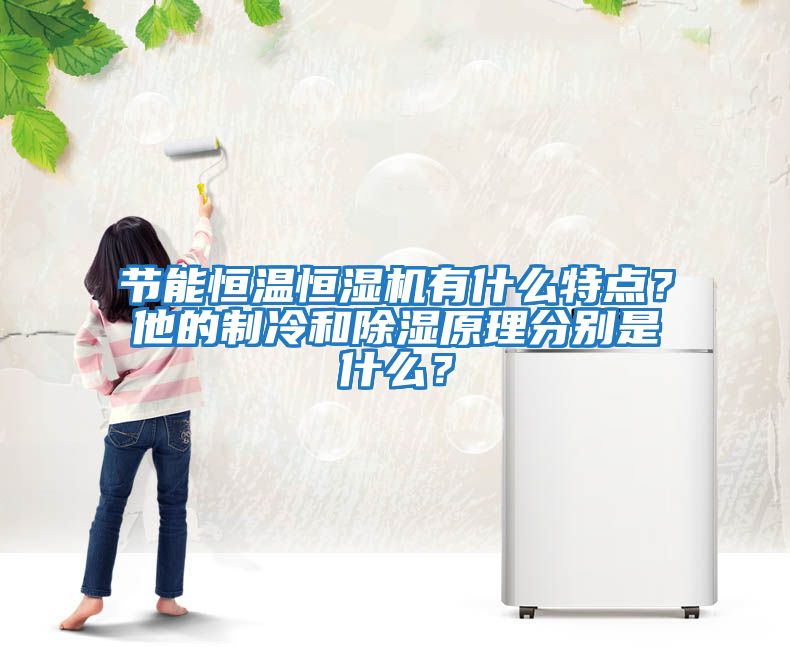 節(jié)能恒溫恒濕機有什么特點？他的制冷和除濕原理分別是什么？